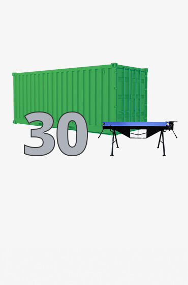 Commander un Pack container 30 plieuses d'atelier 2.15m à Nigeria